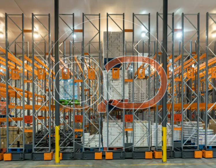 قفسه انبار - قفسه موبایل رک -قفسه بندی پالت راک متحرک